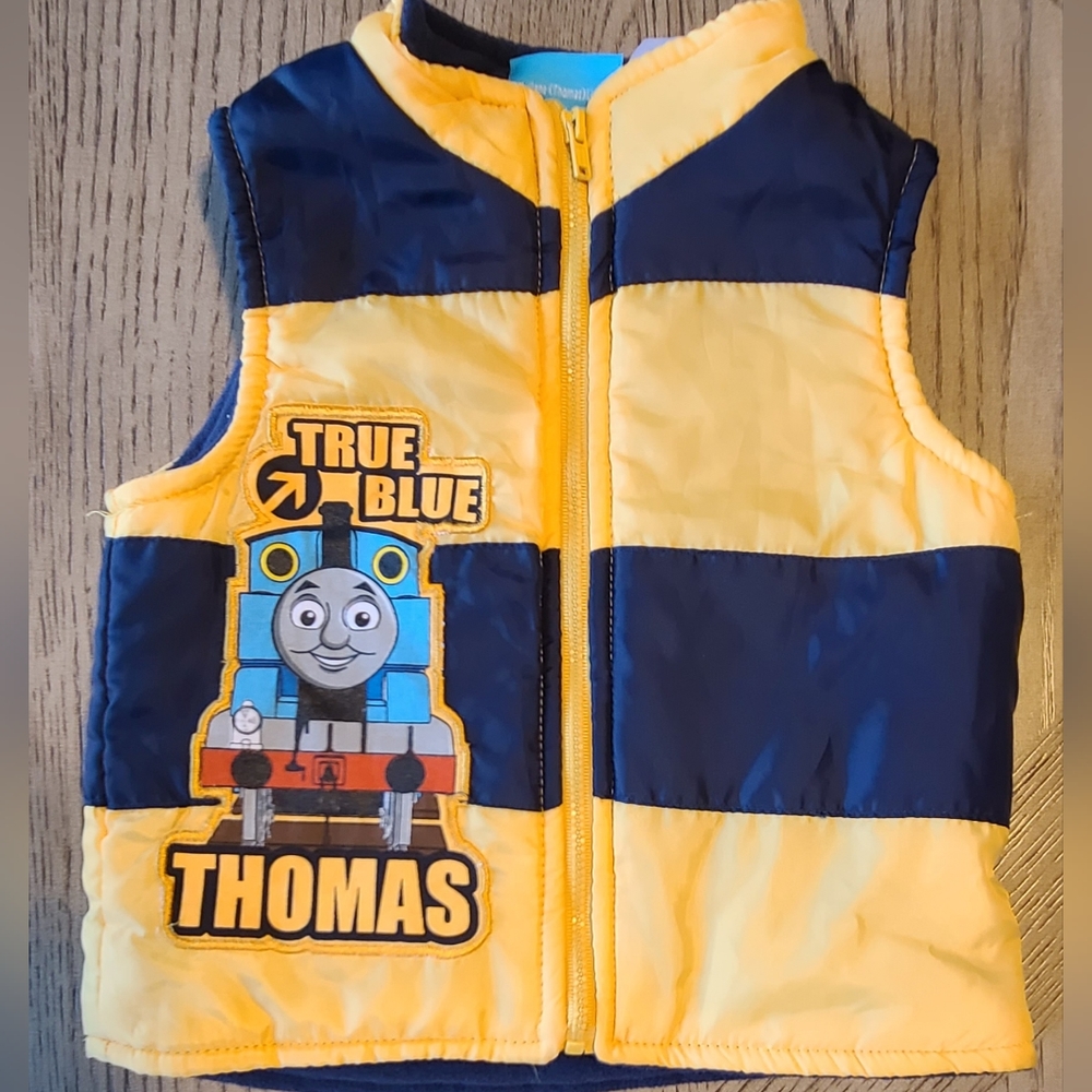 Thomas the Train puffer vest 2T